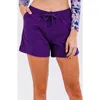 Calypsa 4" Board Shorts In Purple