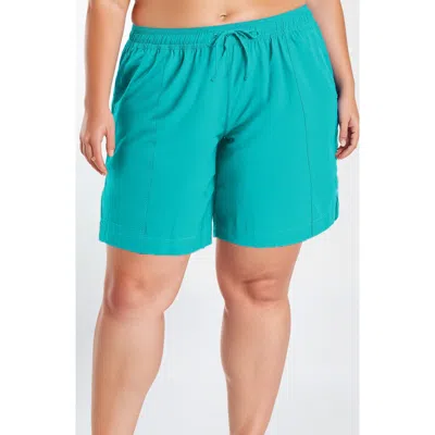 Calypsa Women's Plus 7" Board Shorts In Multi