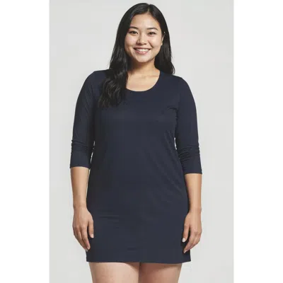 Calypsa Plus Size Gia Swim Tunic In Black