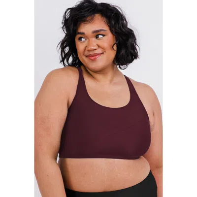CALYPSA CALYPSA PLUS SIZE RACERBACK SWIM BRA