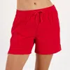Calypsa Women's 2"-3" Board Shorts In Red