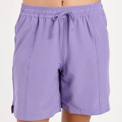 Calypsa Women's 7" Board Shorts In Purple