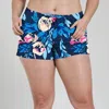 Calypsa Women's Plus 2"-3" Board Shorts - Patterns In Multi