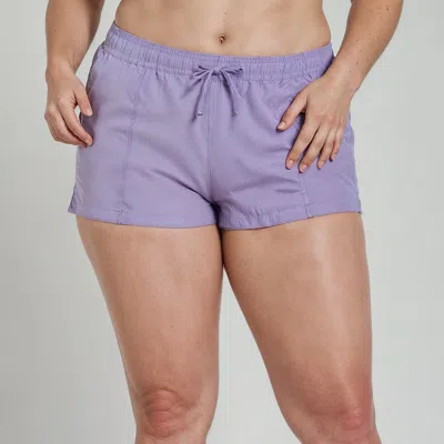 Calypsa Women's Plus 2"-3" Board Shorts In Purple