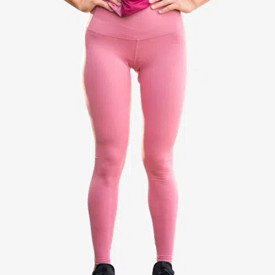 Calypsa Women's Plus 28" Leggings In Pink