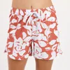 CALYPSA WOMEN'S PLUS 4" BOARD SHORTS
