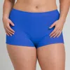 Calypsa Plus Size Boyshorts In Blue