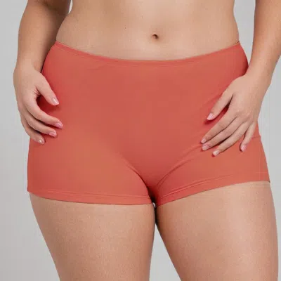 Calypsa Women's Plus Boyshorts In Pink