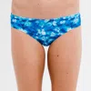 Calypsa Women's Plus Full Coverage Bikini Bottom In Blue
