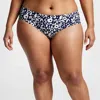 Calypsa Women's Plus Full Coverage Bikini Bottom - Patterns In Multi