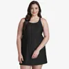 Calypsa Women's Lexi Tankini Swim Tunic In Black