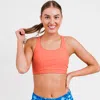 Calypsa Women's Plus Racerback Swim Bra With Removable Cups In Pink