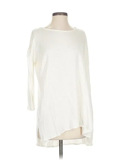 Pre-owned Calypso St Barth 3/4 Sleeve T-shirt In White