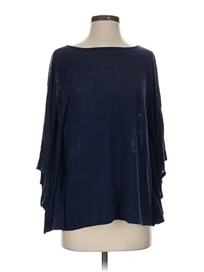 Pre-owned Calypso St Barth 3/4 Sleeve T-shirt In Blue