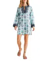 Calypso St Barth Asha Tunic In French Spring Blue