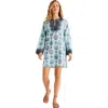 Calypso St Barth Asha Tunic In French Spring Blue