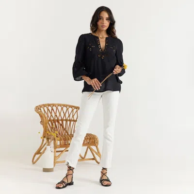 Calypso St Barth Bella Top In Blue