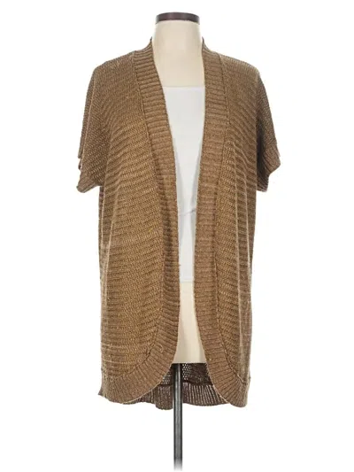 Pre-owned Calypso St Barth Cardigan Sweater In Brown