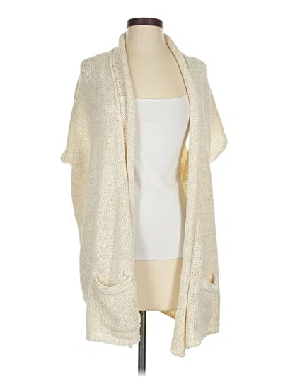 Pre-owned Calypso St Barth Cardigan Sweater In Ivory
