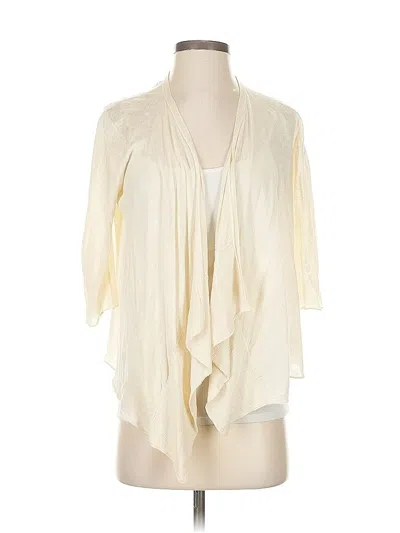 Pre-owned Calypso St Barth Cardigan Sweater In White