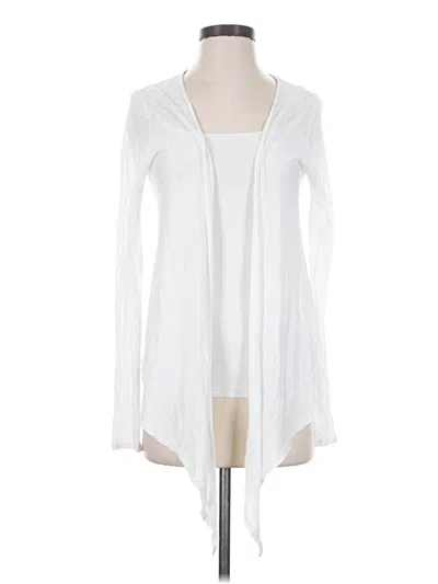 Pre-owned Calypso St Barth Cardigan Sweater In White