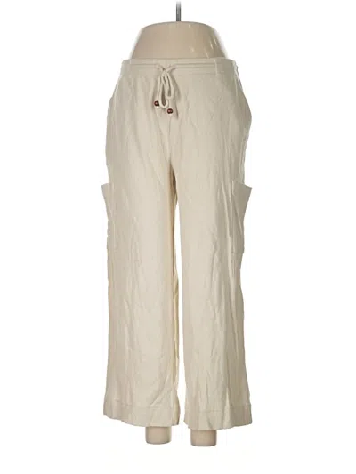 Pre-owned Calypso St Barth Cargo Pants In Ivory