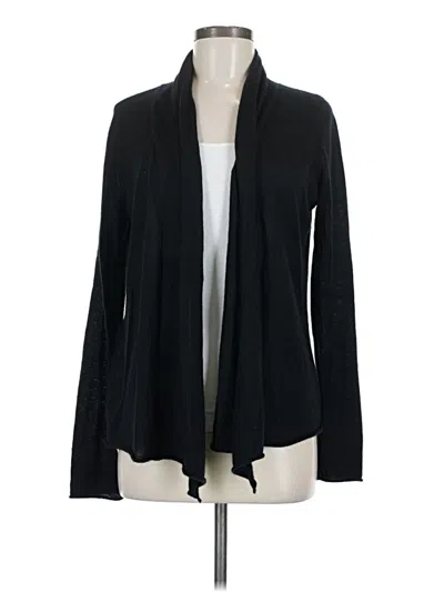 Pre-owned Calypso St Barth Cashmere Cardigan Sweater In Black