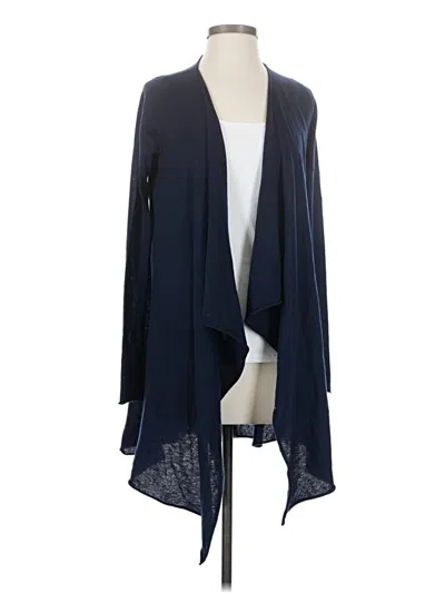 Pre-owned Calypso St Barth Cashmere Cardigan Sweater In Blue