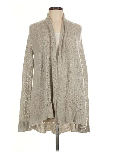 Pre-owned Calypso St Barth Cashmere Cardigan Sweater In Gray