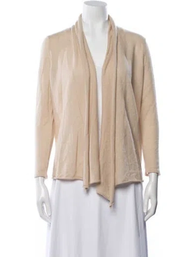 Pre-owned Calypso St Barth Cashmere Open Front Sweater In Multi