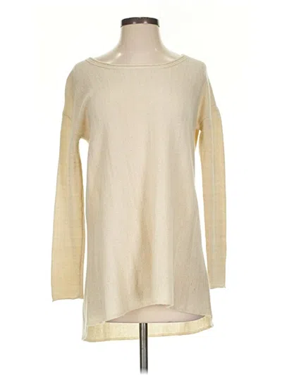 Pre-owned Calypso St Barth Cashmere Pullover Sweater In Gold