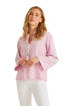 Calypso St Barth Calypso St. Barth Cassandra Top In Pink