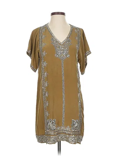 Pre-owned Calypso St Barth Casual Dress In Brown