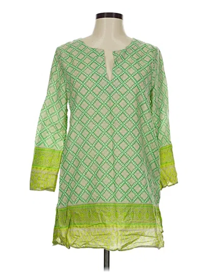 Pre-owned Calypso St Barth Casual Dress In Green