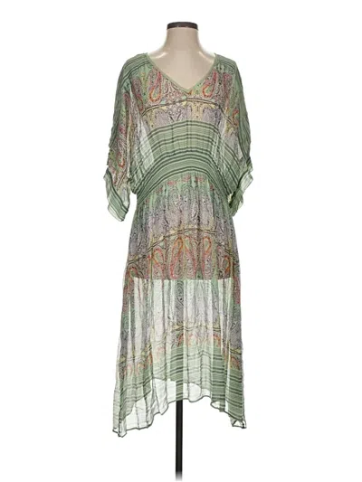Pre-owned Calypso St Barth Casual Dress In Green