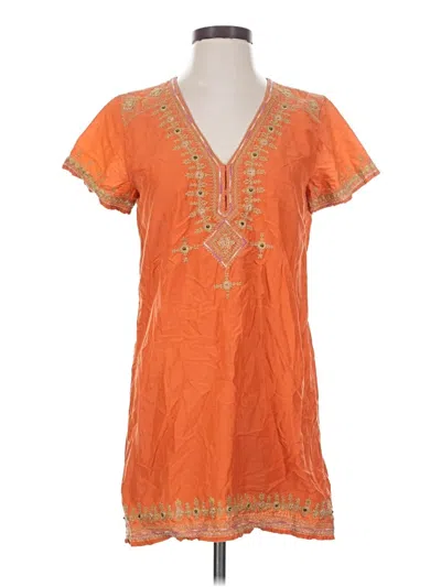 Pre-owned Calypso St Barth Casual Dress In Orange