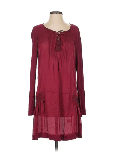 Pre-owned Calypso St Barth Casual Dress In Red