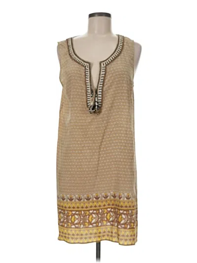 Pre-owned Calypso St Barth Casual Dress In Tan
