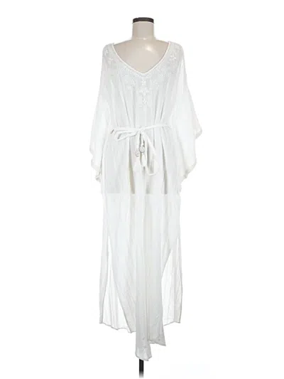 Pre-owned Calypso St Barth Casual Dress In White