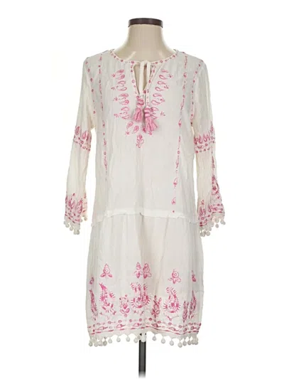 Pre-owned Calypso St Barth Casual Dress In White