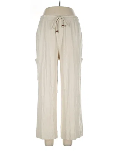 Pre-owned Calypso St Barth Casual Pants In Ivory