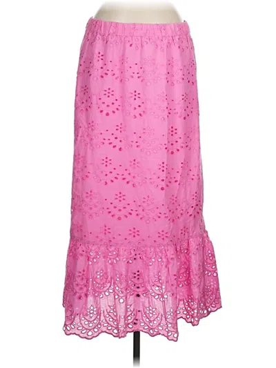 Pre-owned Calypso St Barth Casual Skirt In Pink