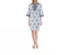 Calypso St Barth Clarissa Dress In Light Blue In Multi