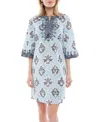 Calypso St Barth Clarissa Tunic In Light Blue