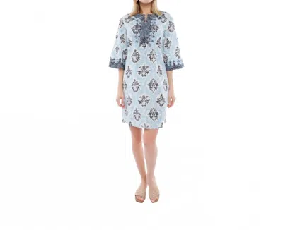 CALYPSO ST BARTH CLARISSA TUNIC IN BLUE