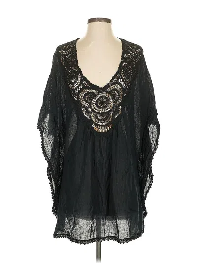 Pre-owned Calypso St Barth Cocktail Dress In Black