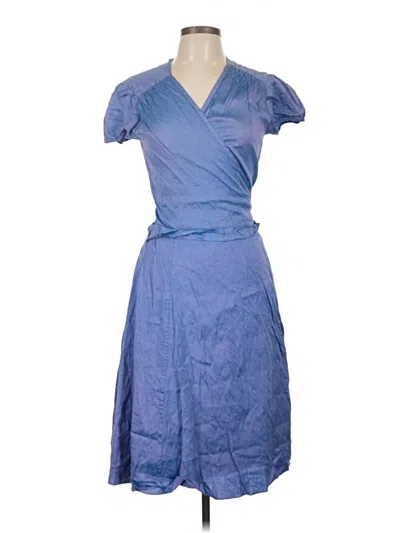Pre-owned Calypso St Barth Cocktail Dress In Blue