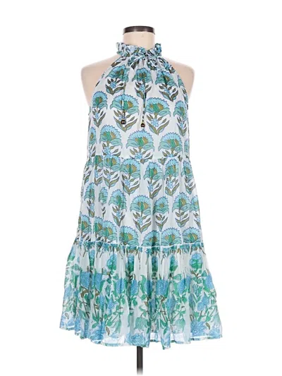 Pre-owned Calypso St Barth Cocktail Dress In Blue