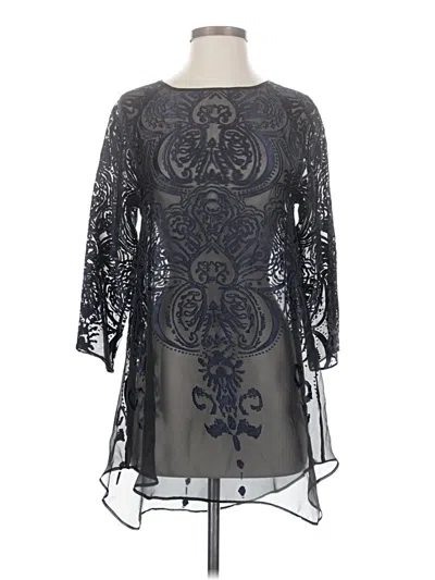 Pre-owned Calypso St Barth Cocktail Dress In Gray