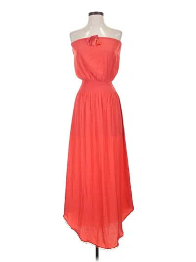 Pre-owned Calypso St Barth Cocktail Dress In Orange